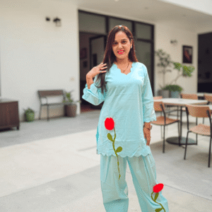 Blue Rose Comfort Set